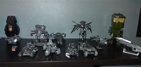 The Full Metal Earth Halo Collection Metalearth