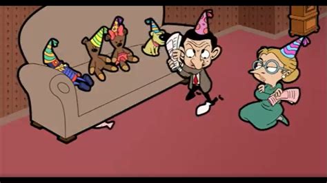 Mr Bean Throws A Birthday Dinner 🎂 Mr Bean Cartoons Season 1