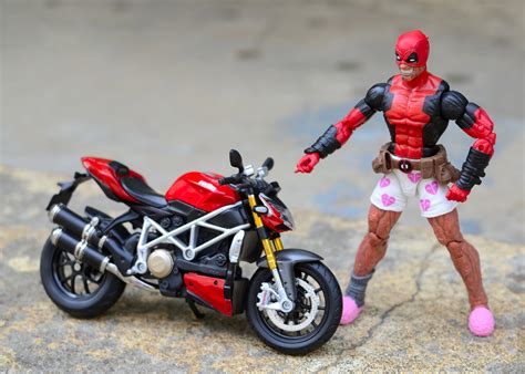 Deadpool Upgrades His Vespa For A Ducati Streetfighter Xdiecast