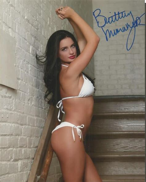 Brittney Shumaker Signed 10x8 Colour Photo Good Condition