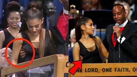 Bishop Apologizes For Grabbing Ariana Grandes Boob Youtube