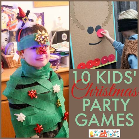 If you're attending a christmas party with kids, they'll be very disappointed if they don't see the star of the show! Christmas Party Games