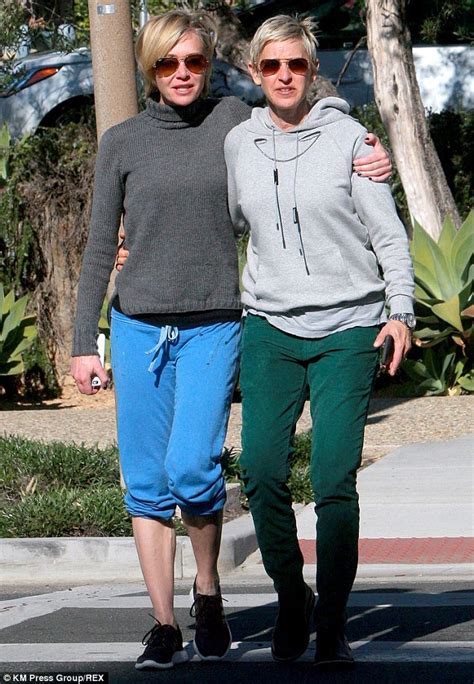 Ellen Degeneres Films Wife Portia De Rossi Doing The Jane Fonda Workout