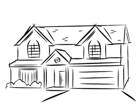 How To Draw A Simple Home Reverasite