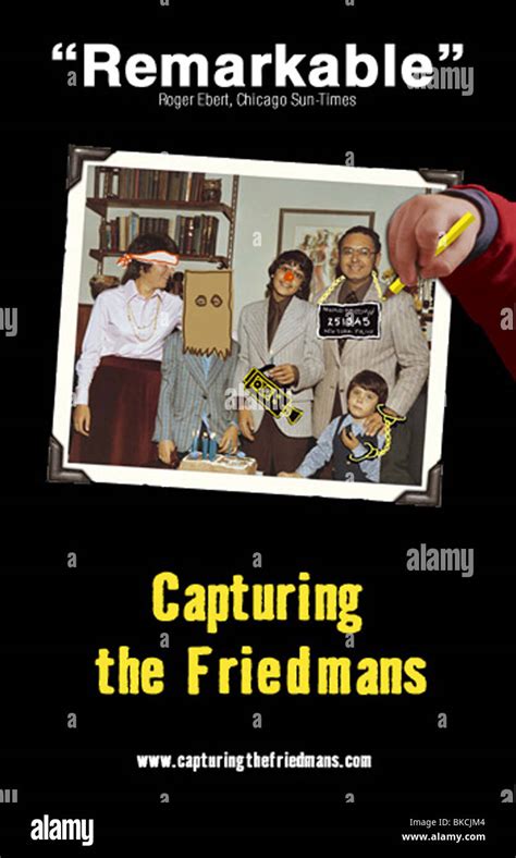 Capturing The Friedmans Poster Ctfm Stock Photo Alamy