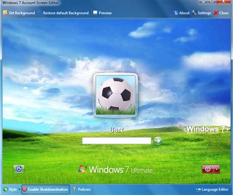 Welcome To My Blog Windows 7 Logon Screen Editor