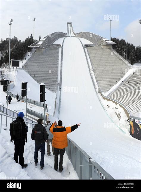 View Of The Holmenkollen Ski Jumping Stadium Before The Fsi Nordic