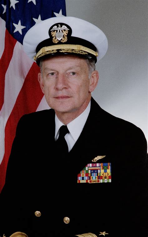 Portrait Us Navy Usn Rear Admiral Rdml Lower Half Eugene D