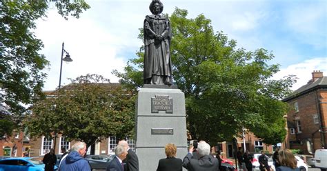 margaret thatcher statue unveiled days after two acts of vandalism wales online