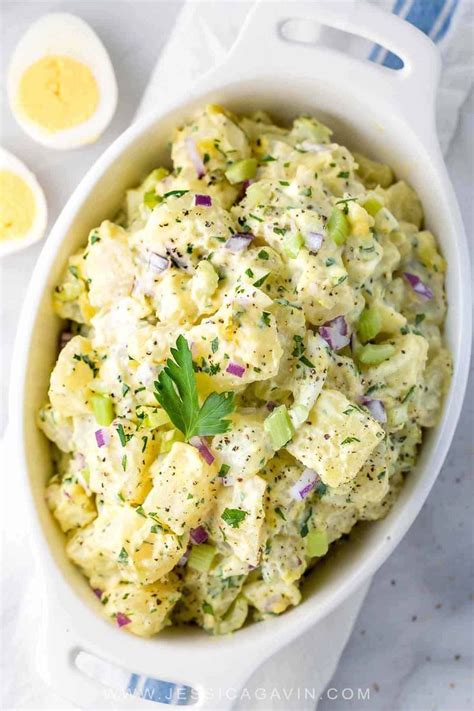 Easy All American Potato Salad Recipe Potatoe Salad Recipe Potato