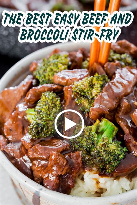 The Best Easy Beef And Broccoli Stir Fry