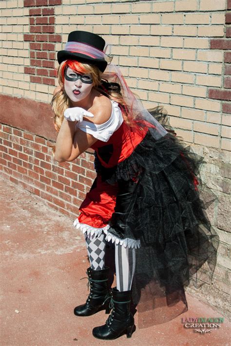 Steampunk Victorian Harley Quinn Cosplay