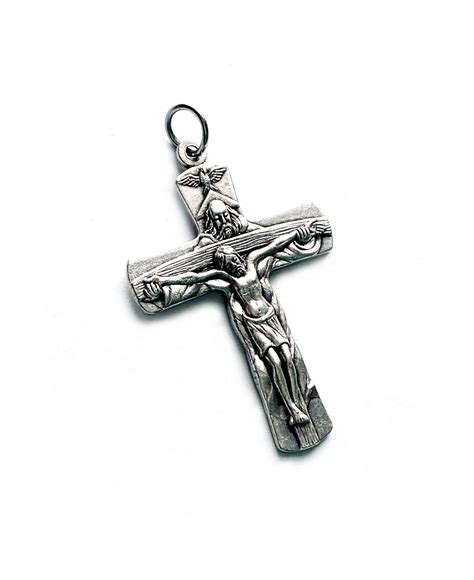 Holy Trinity Crucifix Pendant Jubilaeum 2000 Italian ...
