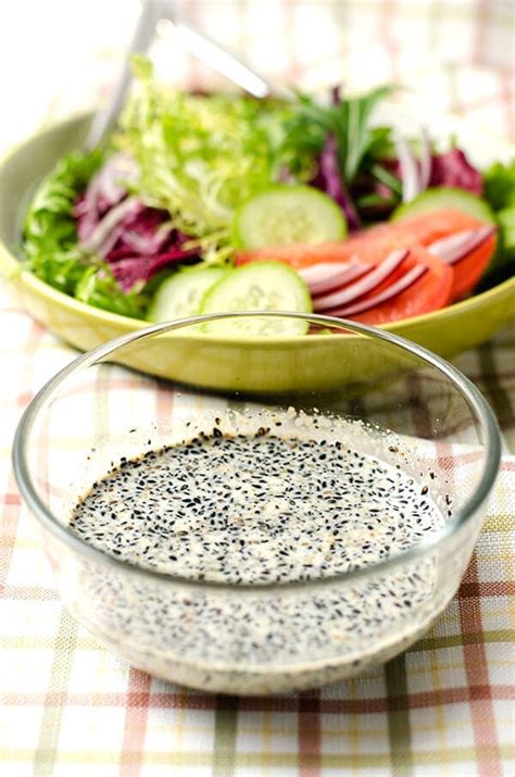 Black Sesame Salad Dressing Omnivores Cookbook