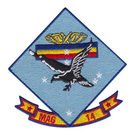 Mag 14 Heritage Patch Marine Aircraft Group 14 Patches
