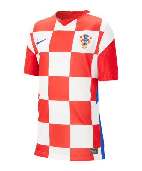 Nike Kroatien Trikot Home Em 2021 Kids Weiss F100 Replicas Fanshop