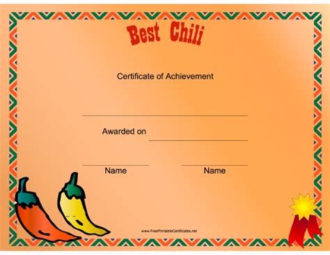 Credit card numbers—virtual credit cards included—are not a random series of digits. Free Printable Best Chili Certificate | Chili Cook off Ideas | Pinterest | Chili and Free printable