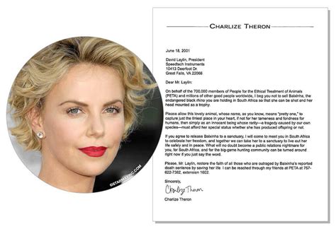 13 Animal Rights Letters From Celebrities