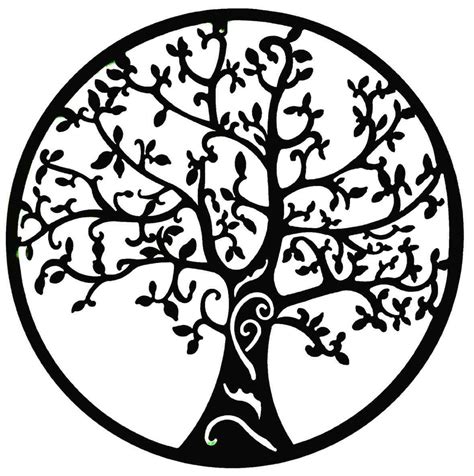 Simple Black And White Tree Of Life Drawings › Ngorongclub Clipart