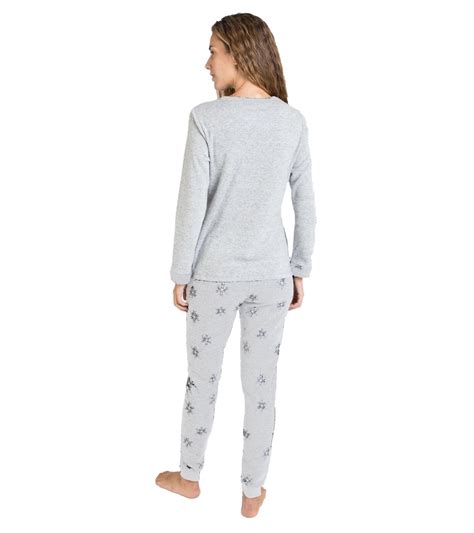 Pijama De Mujer Massana De Invierno Nieve