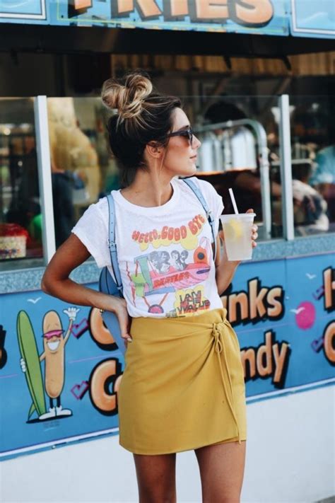 T Shirt And Skirt Outfit Ideas To Love All Summer Long Diy Darlin