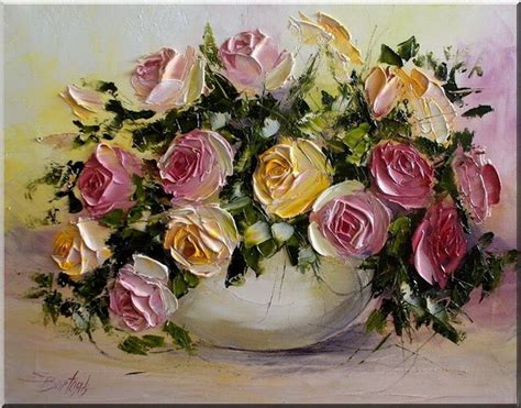 Cuadros Modernos Pinturas Y Dibujos Rosas Las Flores Del Amor Arte