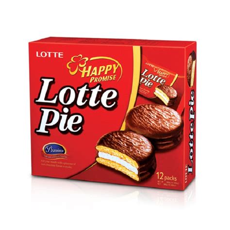 Bánh Lotte Choco Pie Chocolate 336g Teasy Mart