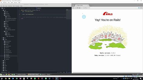 Creating A Website Using Ruby On Rails Youtube