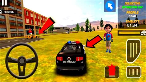 Police Car Chase Cop Simulator City Criminal Car Chase🚓🚦🚕 Game