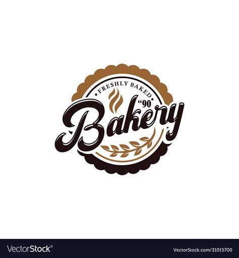 Bakery Logo Design Royalty Free Vector Image Vectorstock