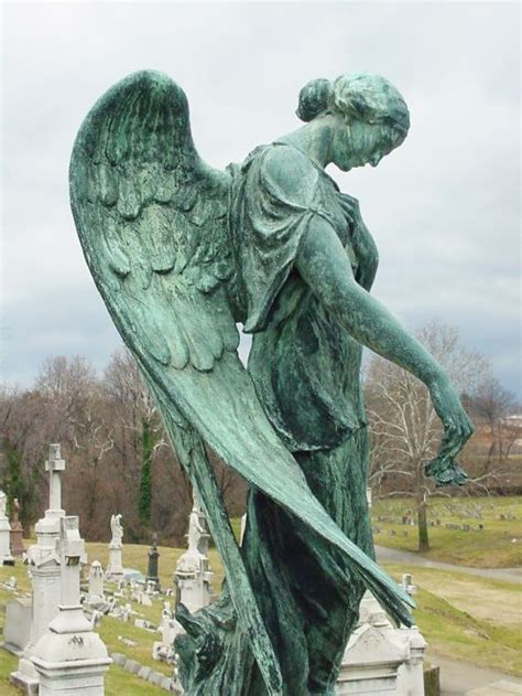 Pin By Kathryn Chlapcik On Heavenly Angel Sculpture Cemetery Angels Angel Statues