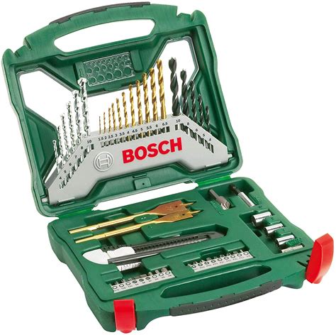 Bosch Titanium Drill Bit Setx 50 Pcs Union Power Tools