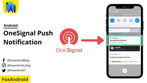 Onesignal Push Notification Android Studio Tutorial Firebase Cloud