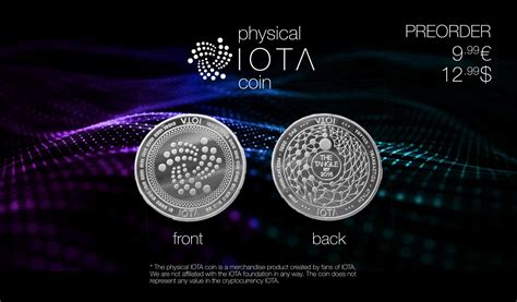 We Made A Physical Iota Coin Preorder Now Riota