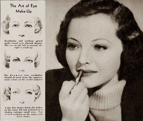 how to create the perfect face max factor vintage makeup 1930s makeup max factor