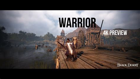 Black Desert Online Warrior Class K Youtube