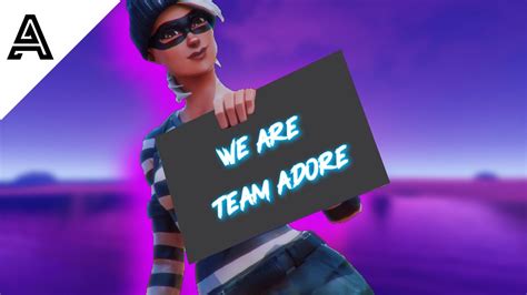 Join Team Adore New Team Open Tryouts Limited Time Fortnite