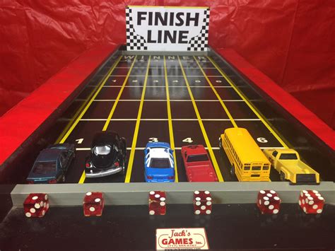 Finish Line Dice Board Game Lets Party