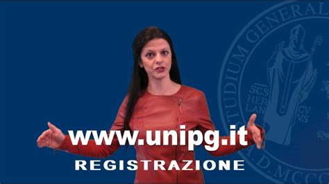 Registrazione Portale Sol Università Degli Studi Di Perugia Youtube