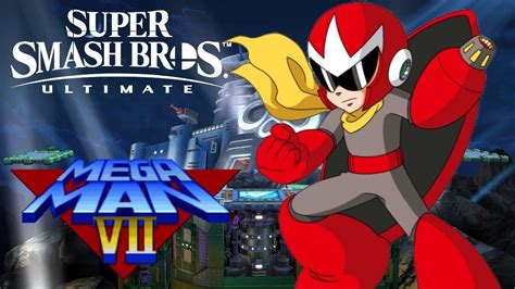 Super Smash Bros Ultimate Megaman Vii Protoman Gameplay Youtube