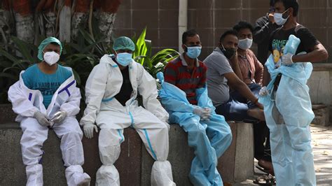India Covid Cases Surge Hospitals Run Out Of Oxygen Beds