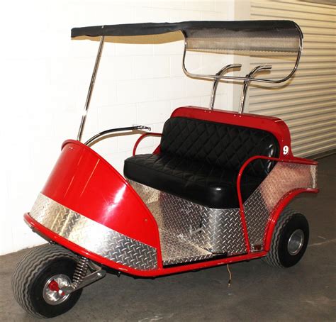 Marketeer Electric Vintage Golf Cart Restored 1958