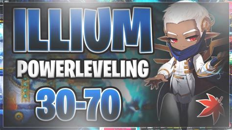 Maplestory Illium Power Leveling Episode One Level 30 70 Youtube