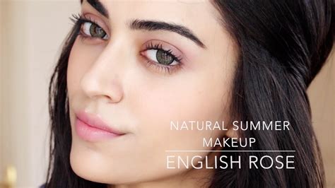 Natural Summer Makeup Tutorial English Rose Youtube