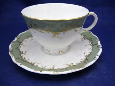 VINTAGE ROYAL DOULTON Fine English Bone China Tea Cup Saucer Fontainebleau PicClick