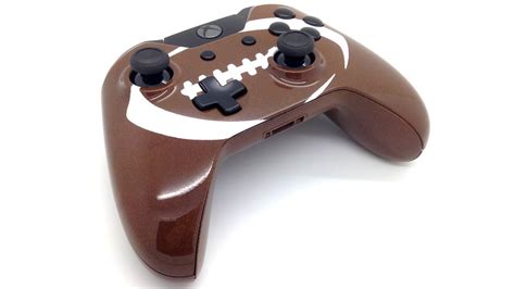 Custom Football Themed Xbox One Controller Acidic Gaming Youtube