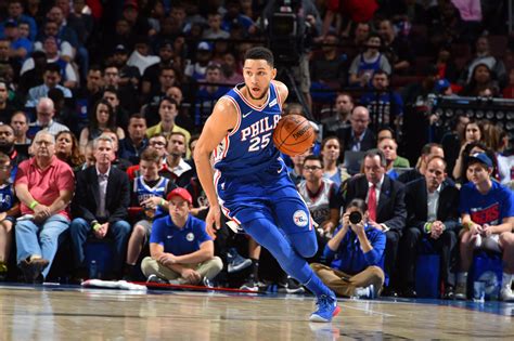 The tee will be available exclusively via @hbx on april 29 with all proceeds going towards the ben simmons family foundation. Philadelphia 76ers: Evaluating Ben Simmons as a point guard