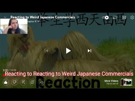 Reacting To Weird Japanese Commercials Youtube