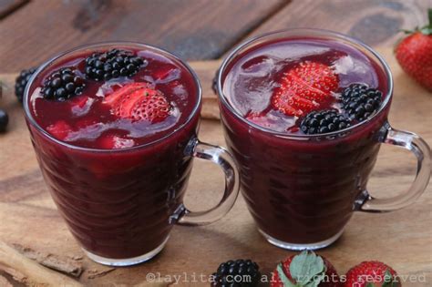 Colada Morada Spiced Berry Drink Laylitas Recipes