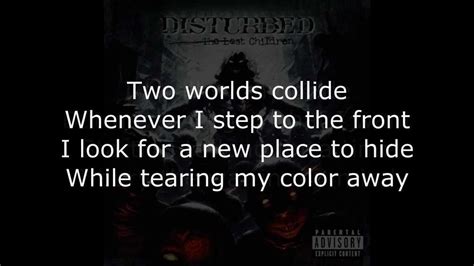Disturbed Two Worlds Lyrics Hd Youtube